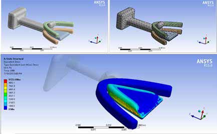 . FEM analysis of Orthodontic Pacifier up to six months