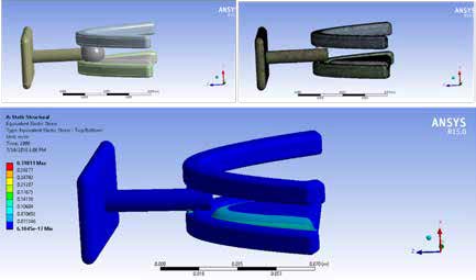 . FEM analysis of conventional Pacifier from 6 to 12 months
