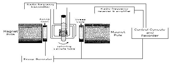 . Generic Diagram of NMR Spectrometer ( From Barron, P. M. V. R. &amp; A. R. (2020, June 9). NMR Spectroscopy–https://chem.libretexts.org/@go/page/55887)