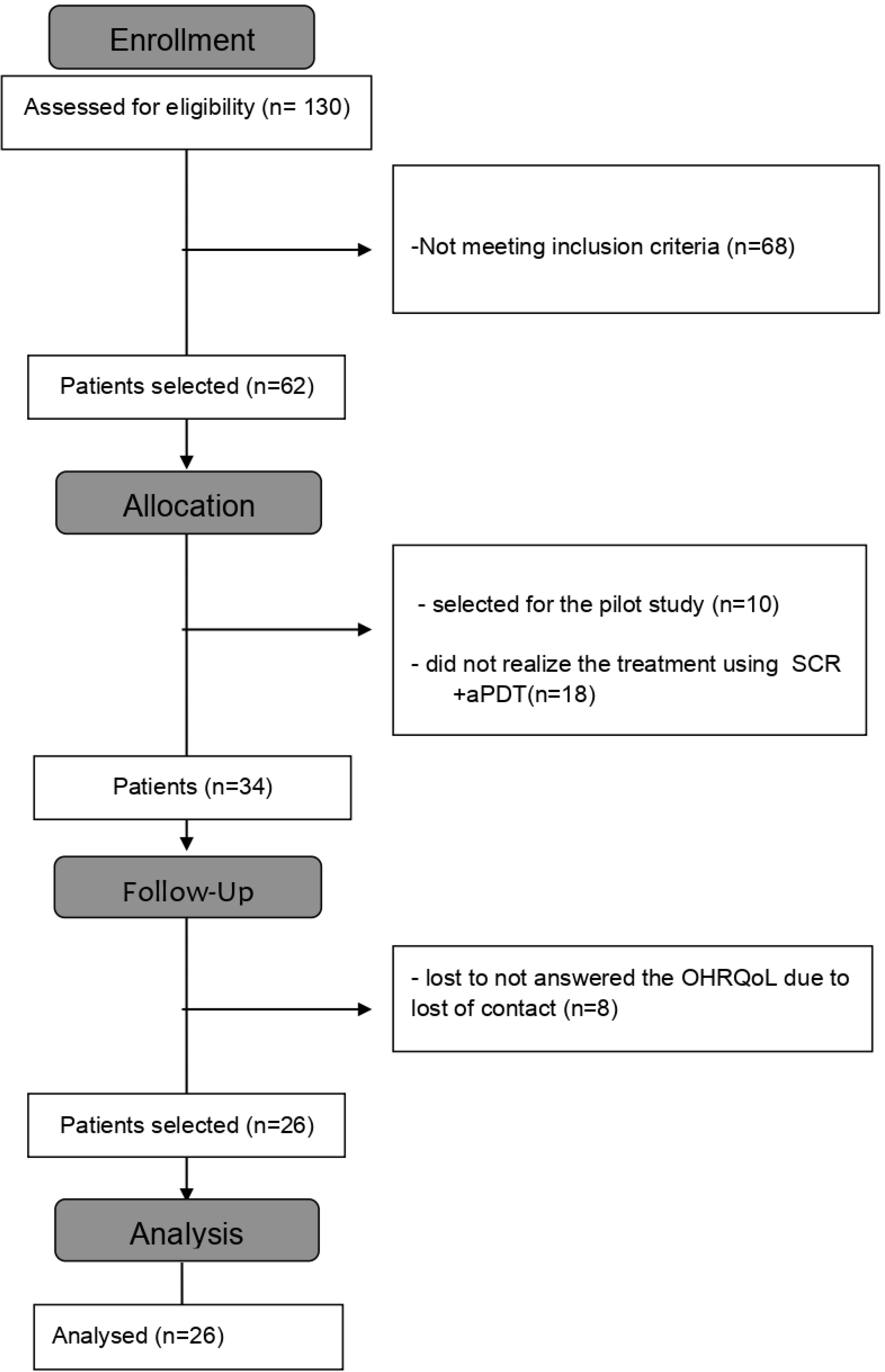 Fluxogram describing participant flow.