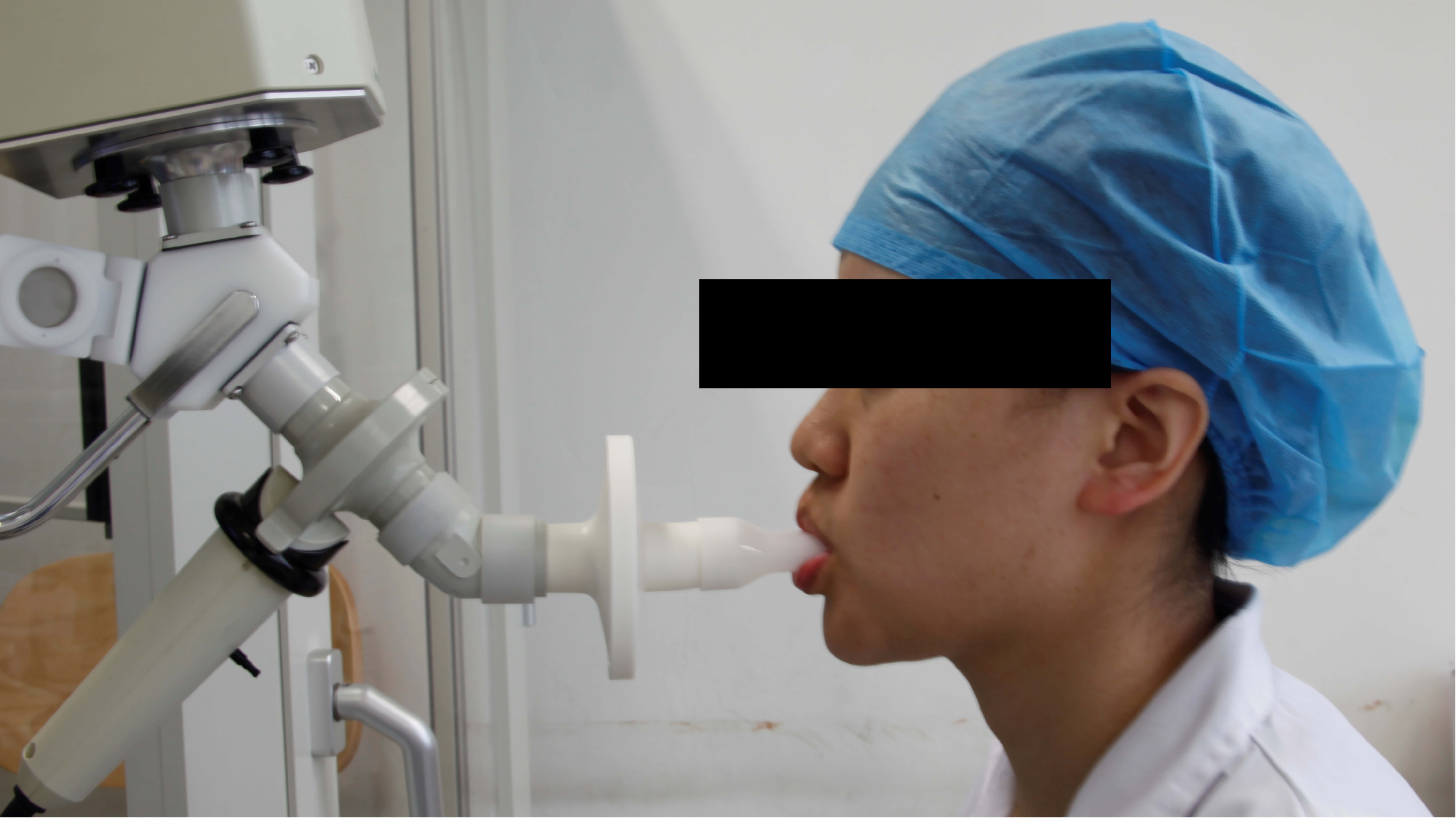 The nasal clamp released and measured oral breathing airflow.