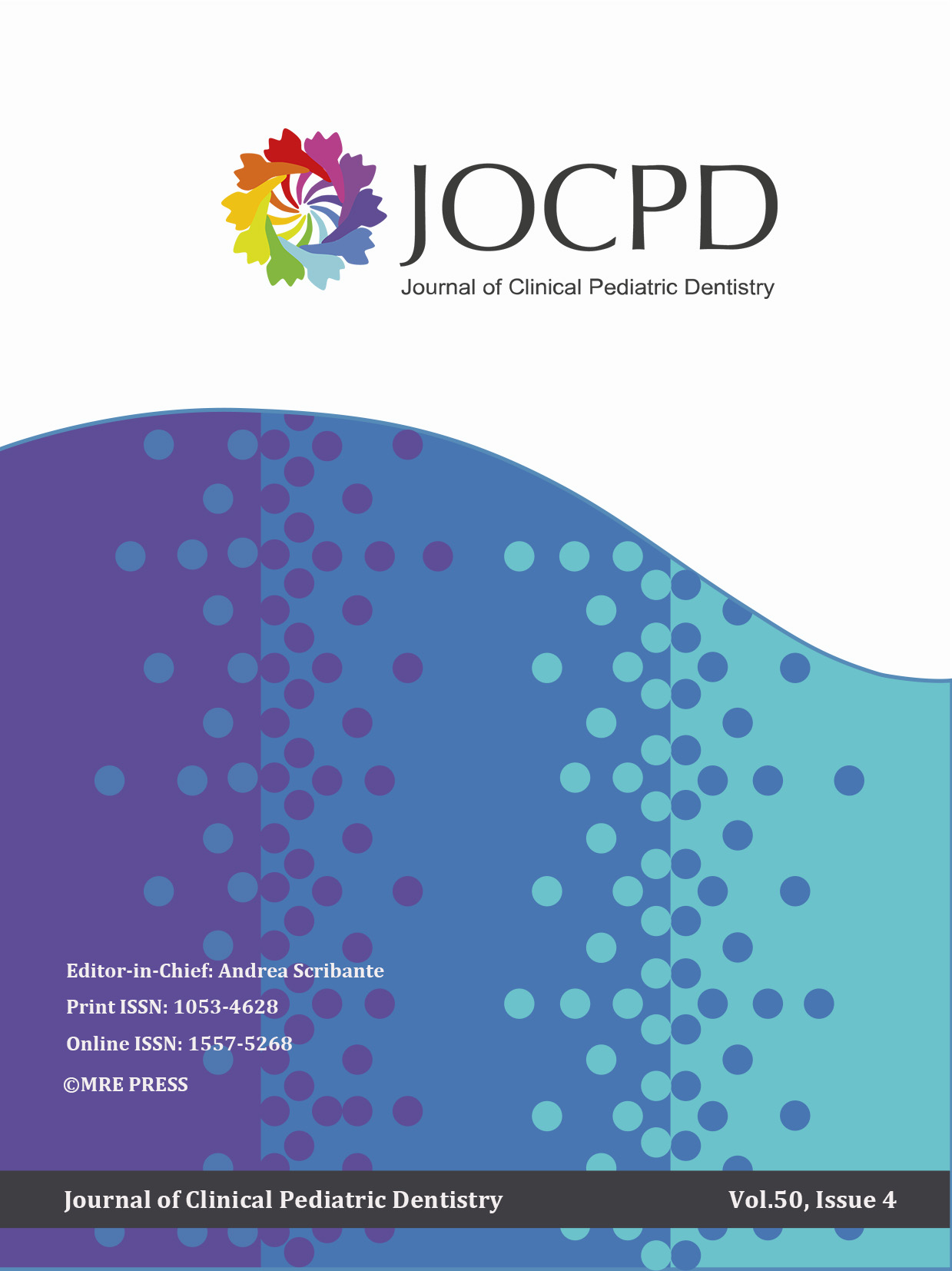JOCPD Volume 50 Issue 4 cover